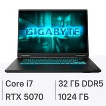 Изображение товара Игровой ноутбук Gigabyte GAMING A16 GA6H 16 IPS Intel Core i7 RTX 5070