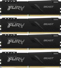 Изображение товара Оперативная память Kingston Fury Beast DDR4 128 ГБ (4x32ГБ) 3200 МГц DIMM