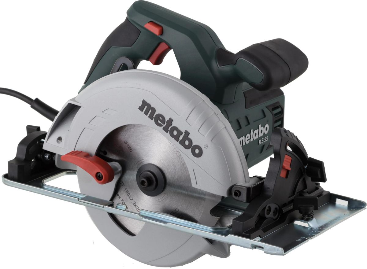 Циркулярная пила (дисковая) METABO KS 55 [600855000] – купить в Ситилинк |  1170192