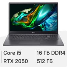 Изображение товара Игровой ноутбук Acer Aspire 5 A515-58GM-54PX 15.6 IPS GTX RTX 2050
