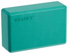 Блок для йоги Bradex SF 0408 пеноматериал 52кг/м3 ш.:150мм в.:230мм т ...