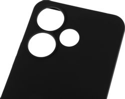 Чехол (клип-кейс) BORASCO Silicone Case, для Xiaomi Redmi 13, черный
