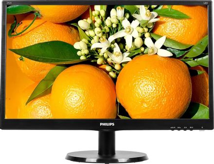 23.6" Монитор Philips 243V5QSBA (00/01), 1920x1080, MVA, черный