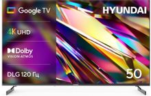Изображение товара 50" Телевизор Hyundai H-LED50BU7011 4K Ultra HD, черный, СМАРТ ТВ, Google TV