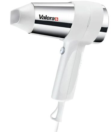 Фен Valera Hospitality Action 1200 Push, 1200Вт, белый и хром