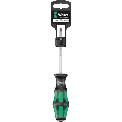 Отвертка WERA 355 SB, PZ2 длина стержня 100мм [we-100057]