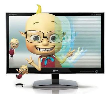 23" Монитор LG Flatron D2342P-PN,  "R", 1920x1080,  TN+film,  1хHDMI,  черный [d2342p-pn.aru]