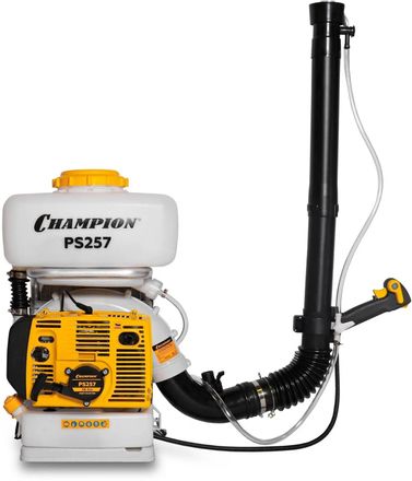 Опрыскиватель CHAMPION PS257, бензиновый, ранцевый, 14л, желтый/черный