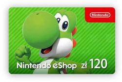 Изображение товара Пополнение игровой валюты Nintendo eShop 120 zl Poland, регион: Польша Изображение товара Пополнение игровой валюты Nintendo eShop 120 zl Poland, регион: Польша