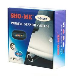 Парковочный радар Sho-Me Y-2620N04, черный
