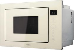 Встраиваемая микроволновая печь Korting KMI 825 TGB, 25л, 900Вт, бежевый