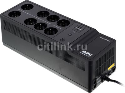 ИБП APC Back-UPS BE850G2-RS, 850ВA(восстановленный) – купить в Ситилинк ...