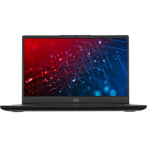 Ноутбук iRU Tactio 15ALG, 15.6", 2024, IPS, Intel Core i5 1235U 1.3ГГц, 10-ядерный, 8ГБ DDR4, 256ГБ SSD, Intel UHD Graphics, Windows 11 Pro, черный [2044618]