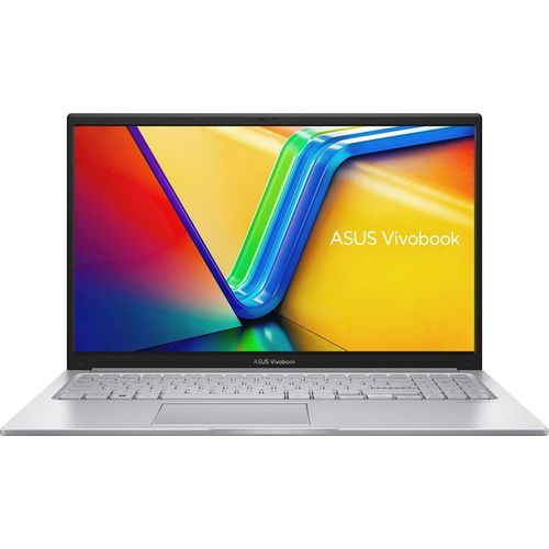 Ноутбук ASUS Vivobook 15 X1504VA-BQ5917, 15.6", IPS, Intel Core 3 100U 1.2ГГц, 6-ядерный, 8ГБ DDR5, 256ГБ SSD, Intel Graphics, без операционной системы, серебристый [90nb13y2-m03v40]