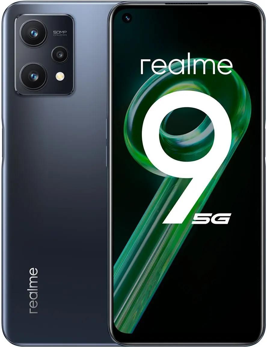 Отзывы на Смартфон REALME 9 5G 4/64Gb, черный в интернет-магазине СИТИЛИНК  (1851164)