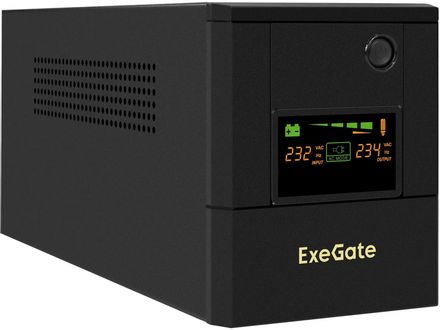 ИБП EXEGATE Smart LB-2200.LCD.AVR.4SH.USB,  2200ВA [ex299787rus]