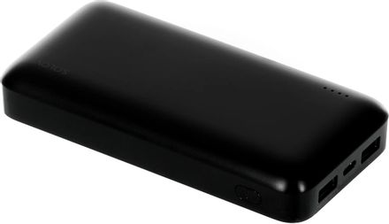 Внешний аккумулятор (Power Bank) SOLOVE 003M,  20000мAч,  черный [003m black rus]