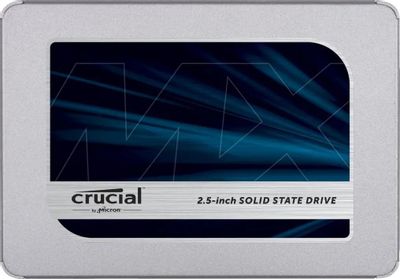 SSD накопитель Crucial MX500 CT250MX500SSD1 250ГБ, 2.5", SATA III,  SATA