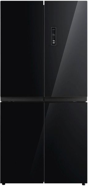 Холодильник трехкамерный Бирюса CD 466 BG No Frost, Side by Side, черный
