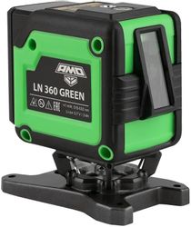 Лазерный нивелир AMO LN 360 GREEN 851674