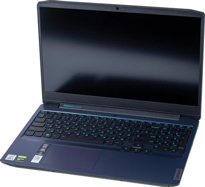 Ноутбук игровой Lenovo IP Gaming 3 15IMH05 81Y4009BRK, 15.6", Intel Core i5 10300H 2.5ГГц, 4-ядерный, 16ГБ DDR4, 512ГБ SSD,  NVIDIA GeForce  GTX 1650 Ti - 4 ГБ, Free DOS, синий
