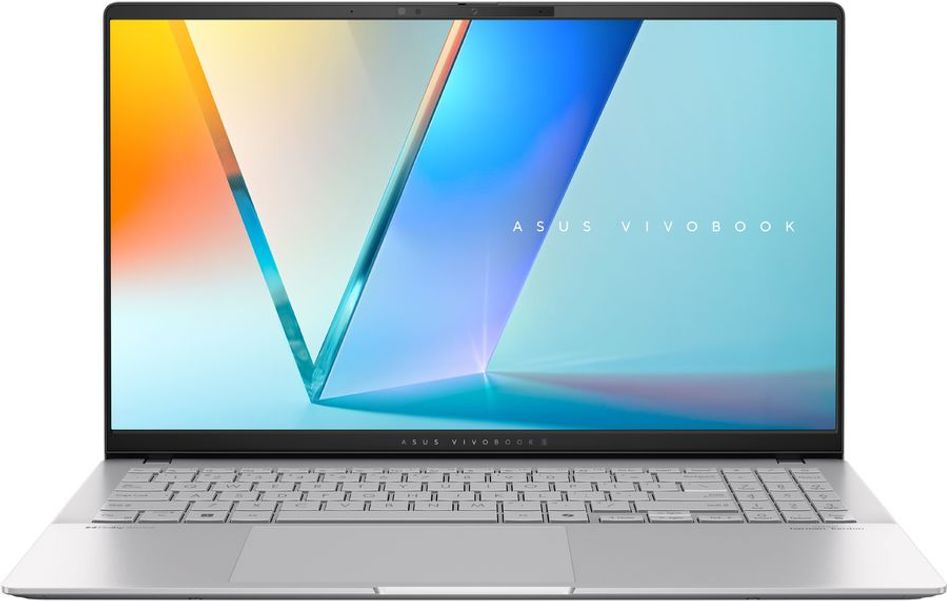 Ноутбук ASUS Vivobook S 15 OLED S5507QA-MA052W 90NB14Q2-M00630, 15.6", 2024, OLED, Qualcomm Snapdragon X Elite X1E 78 100 3.4ГГц, 12-ядерный, 32ГБ LPDDR5x, 1ТБ SSD,  Qualcomm Adreno, Windows 11 Home, серебристый