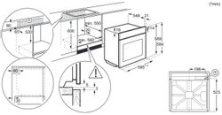 Духовой шкаф электрический Electrolux EOF3H70X, 72л, нержавеющая сталь