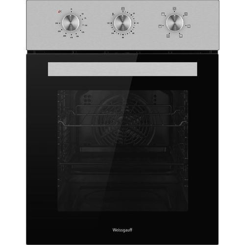 Духовой шкаф электрический WEISSGAUFF EOY 456 XM, 50л, дверца с 3 стеклами, нержавеющая сталь