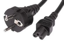 Изображение товара Кабель питания Buro BU-PCAB-1.8-3PIN,  IEC C5 (3-pin) -  Евровилка,  1.8м