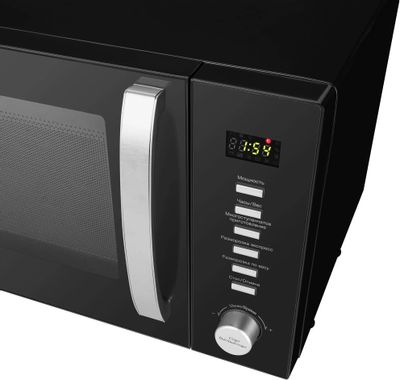 Микроволновая печь Hyundai HYM-D3028, 900Вт, 23л, черный /серебристый ...