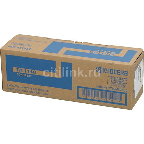 Картридж Kyocera TK-1140, черный / 1T02ML0NLC/1T02ML0NL0
