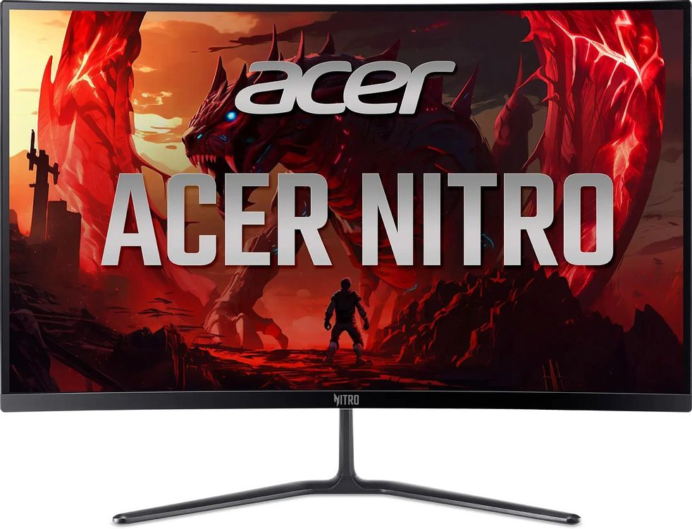 Монитор Acer 27” ED270UF6bmiipx 1500R, 16:9, VA, QHD, 0,5/1ms, 250cd, 320Hz, HDMI, DP, SPK