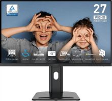 Изображение товара 27" Монитор MSI Pro MP273QP E2,  2560x1440,  IPS,  100Гц,  2хHDMI,  1хDP,  черный [9s6-3pb69h-043]