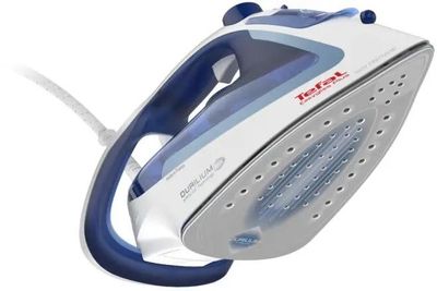 Утюг Tefal FV5736E0, 2500Вт, синий [1830008076] – купить в Ситилинк ...