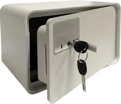 Сейф мебельный LOCKSWORTH VS4523-WH взломостойкий 200x310x200 мм электронный/ключевой