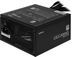 Изображение товара Блок питания Zalman ZM500-LX3,  500Вт,  80 PLUS WHITE,  120мм, черный, retail