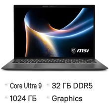 Изображение товара Ноутбук MSI Prestige 13 AI+ 13.3" OLED, Intel Core Ultra 9, 32ГБ, 1ТБ SSD