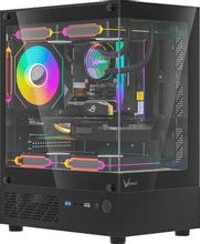 Изображение товара Корпус для ПК Mini-Tower Формула Crystal Z1CM Plus AR с прозрачной боковой панелью и подсветкой ARG