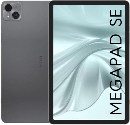 10.95" Планшет TECNO MegaPad 11 SE T1102 4/128 GB 685 4G, 1920 x 1200, 90Гц, Android 15, серый [t1102 4+128 moondust grey]