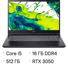 Изображение товара Игровой ноутбук Acer Aspire 7 A715-59G-52C4 15.6 IPS i5 RTX 6ГБ SSD 16ГБ