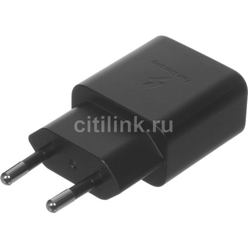Сетевое зарядное устройство Samsung EP-T1510N, USB-C, 15Вт, 2A, черный [ep-t1510nbegeu]