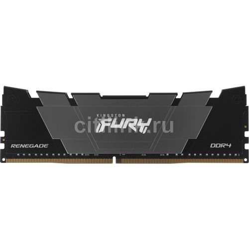 Оперативная память Kingston Fury Renegade Black KF432C16RB2/32 DDR4 - 1x 32ГБ 3200МГц, DIMM, Ret