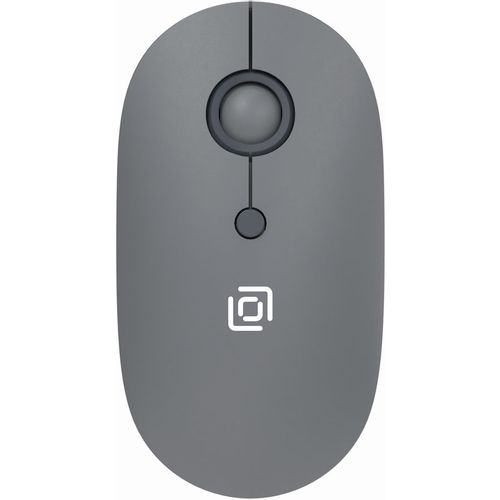 Мышь беспроводная Oklick 408MW, радио, оптическая, 1600dpi, графитовый [2007533]