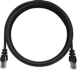 Патч-корд NTSS NTSS-PC-UTP-RJ45-5e-1.5-LSZH-BL, вилка RJ-45, вилка RJ-45, кат.5E, LSZH, 1.5м, черный