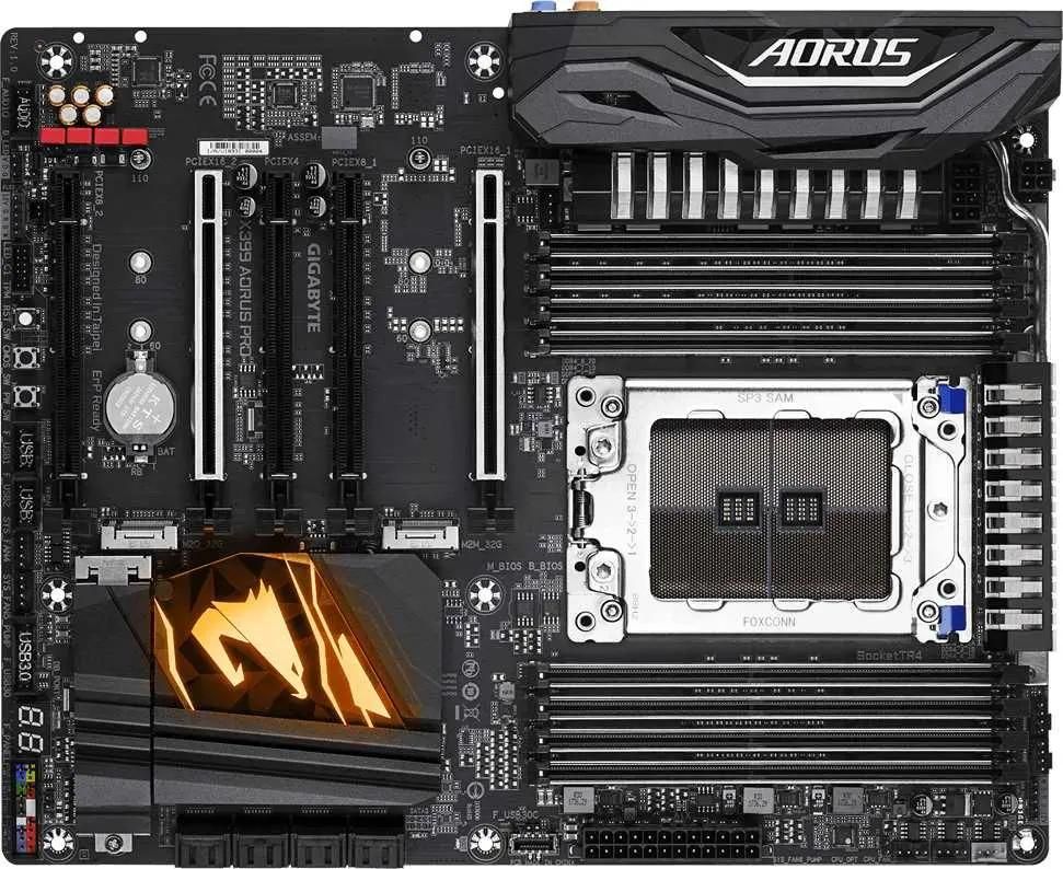 Gigabyte X399 AORUS PRO Socket TR4 AMD X399 ATX Ret 1155550