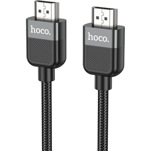 Кабель Hoco US09, HDMI (m) (прямой) - HDMI (m) (прямой), 2м, пакет, черный