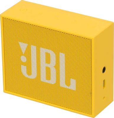 Колонка портативная JBL GO, 3Вт, желтый [jblgoyel]