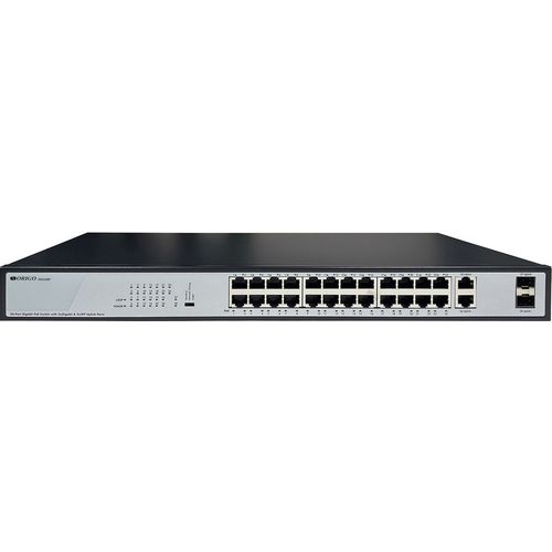 Коммутатор ORIGO OS2228P/370W, неуправляемый, 26 RJ-45, 10/100/1000 Мбит/с [os2228p/370w/b1a]