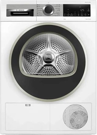 Сушильная машина Bosch WQG1420AME белый, с английской панелью управления