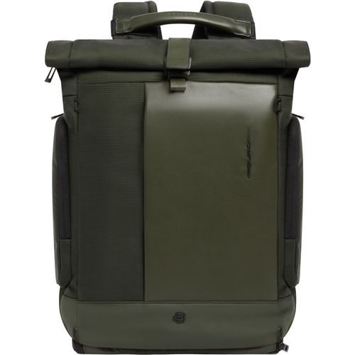 Рюкзак Piquadro Sync CA7190W145/VE хаки натуральная кожа